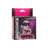 Masca pentru Ochi CalExotics Radiance Negru cu Strasuri - perfect jocuri bondaj sau roleplay in cuplu - captuseala moale si design curbat