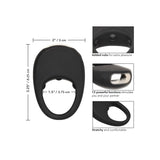 Inel Vibrator Reincarcabil din Silicon CalExotics - 12 Functii Vibratie, Stimulare pentru Cupluri, Rezistent la Apa