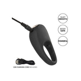 Inel Vibrator Reincarcabil din Silicon CalExotics - 12 Functii Vibratie, Stimulare pentru Cupluri, Rezistent la Apa
