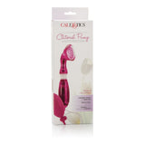 Pompa Vacuum cu Vibratii CalExotics Pentru Clitoris Roz - Pompa Vaginala cu 3 Moduri Vibratii - Pompita cu valva de eliberare rapida - Maneca cu gadilitori