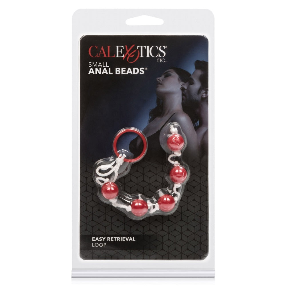 Bile anale CalExotics pentru incepatori si stimulare intensa, set 5 bile compacte, mici