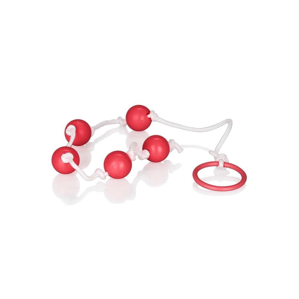 Bile anale CalExotics pentru incepatori si stimulare intensa, set 5 bile compacte, mici