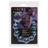 Bile Anale Gradate CalExotics X-10 pentru Stimulare Intensa si Extaz Orgasmic, Albastru