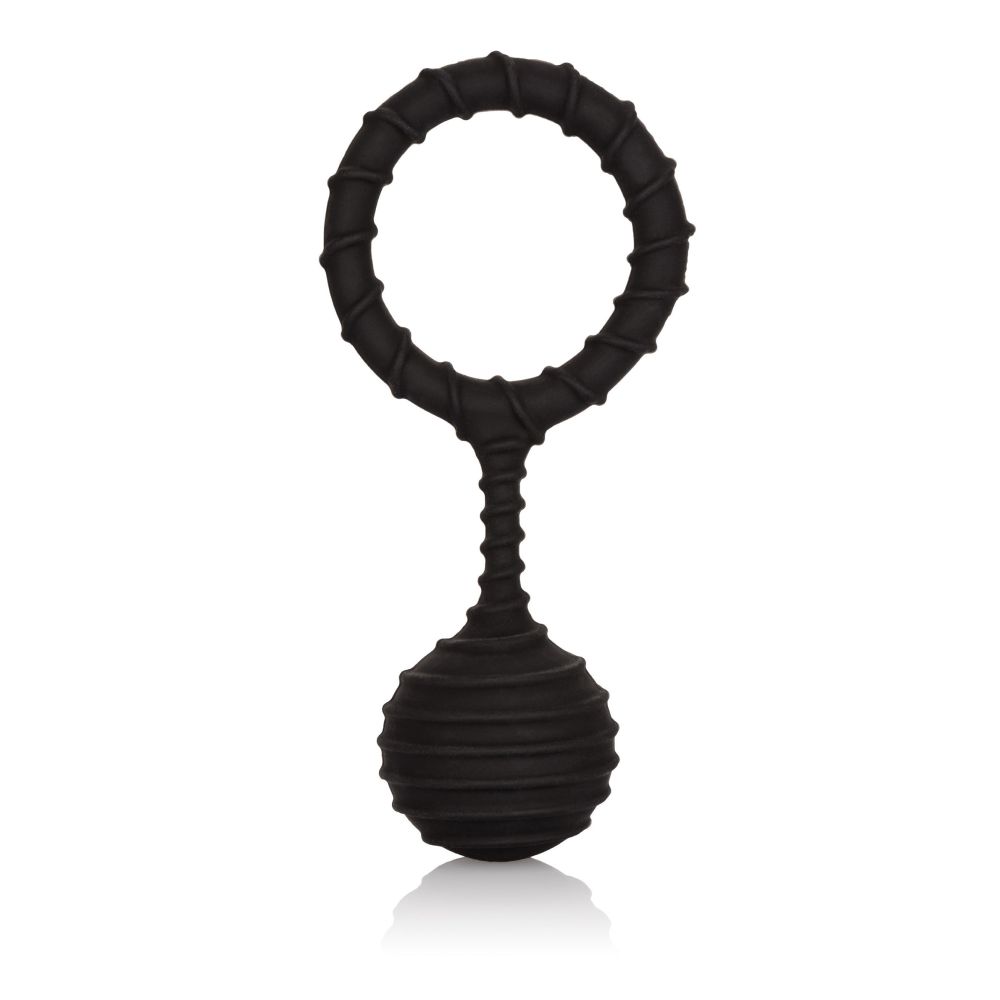 Inel Pentru Penis cu Greutati COLT XLarge - Negru, 110g - Pentru Exercitii Kegel, intarirea musculaturii pelviene - Ideal pentru controlarea ejacularii si un penis mai puternic