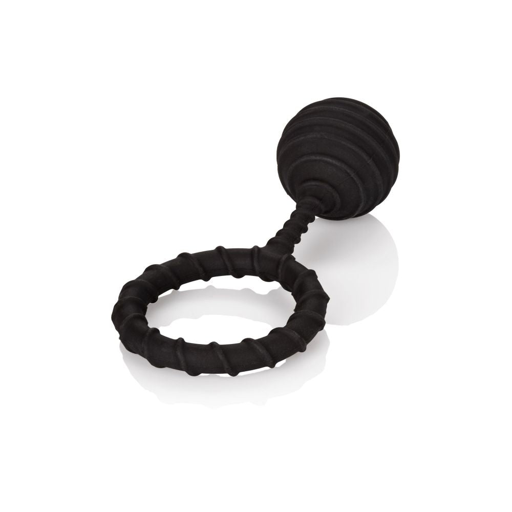 Inel Pentru Penis cu Greutati COLT XLarge - Negru, 110g - Pentru Exercitii Kegel, intarirea musculaturii pelviene - Ideal pentru controlarea ejacularii si un penis mai puternic