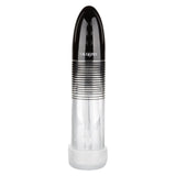 Pompa Pentru Penis CalExotics Automatic Start Pump - 26.75 cm, Negru - Reincarcabil, 3 Moduri de Antrenament - Material durabil pentru o suctiune puternica