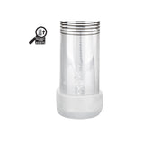 Pompa Pentru Penis CalExotics Automatic Start Pump - 26.75 cm, Negru - Reincarcabil, 3 Moduri de Antrenament - Material durabil pentru o suctiune puternica