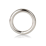 Inel Metalic pentru Stimulare CalExotics Silver Ring - Marime Mica, Intensifica Erectia si Placerea