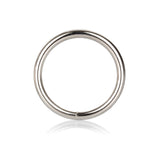Inel Pentru Penis din Metal CalExotics Silver Ring 6 cm - ideal pentru mentinerea erectiei si intensificarea performantei erotice - fabricat din otel solid cu finisaj argintiu