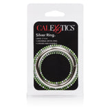 Inel Pentru Penis din Metal CalExotics Silver Ring 6 cm - ideal pentru mentinerea erectiei si intensificarea performantei erotice - fabricat din otel solid cu finisaj argintiu