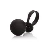 Inel Pentru Penis cu Greutati Calexotics Lasso Ring - Negru, 110g - Exercitii Kegel pentru o erectie mai buna - Diametru reglabil
