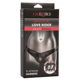Curea Strap-On CalExotics Universal Lover - ham conceput pentru placere hand-free intensa - curele complet ajustabile, potrivita pentru talie de pana la 134 cm - Inel extensibil, compatibil cu majoritatea dildo-urilor flexibile