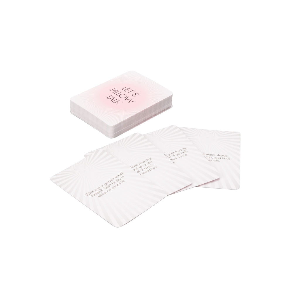 Joc de Carti Romantic pentru Cupluri CalExotics Pillow Talk - Seductie si Comunicare Intima