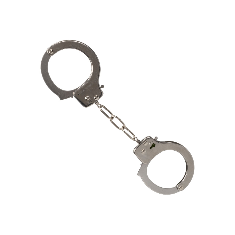 Catuse Pufoase CalExotics Ultra Fluffy Furry Cuffs, cu 2 seturi de chei, pentru adulti, roluri de politist si BDSM - Negru