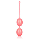 Bile Kegel cu Greutate CalExotics - Intarirea Muschilor Pelvici si Amplificarea Satisfactiei, Roz