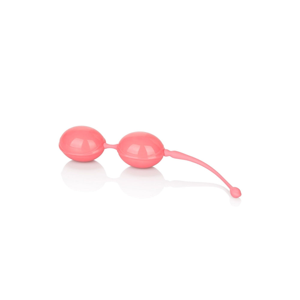 Bile Kegel cu Greutate CalExotics - Intarirea Muschilor Pelvici si Amplificarea Satisfactiei, Roz