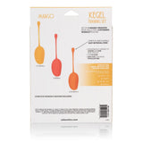 Set Antrenament Kegel CalExotics Mango - 3 Greutati pentru Intarirea Muschilor Pelvici si Placere Intima