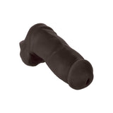 Prelungitor penis CalExotics Packer Gear Negru 12.75 cm din silicon ultra-moale pentru stand to pee