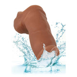 Prelungitor penis CalExotics Packer Gear Maro 12.75 cm din silicon ultra-moale pentru stand to pee