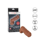 Prelungitor penis CalExotics Packer Gear Maro 12.75 cm din silicon ultra-moale pentru stand to pee