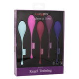 Set exercitii Kegel CalExotics 5 greutati variabile din silicon pentru tonifiere muschi pelvieni
