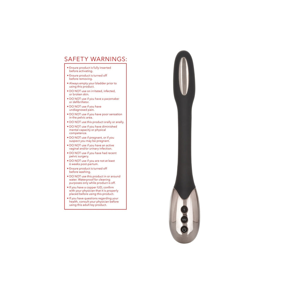 Bagheta Flexibila CalExotics Volt Electro Spark - 5 Functii de Electro-Stimulare, 7 Functii de Vibratii - Design Flexibil - Pad-uri de E-Stim