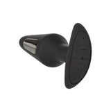 Dop Anal cu Vibratii Volt Electro Flare Butt Plug, Negru, 7 Moduri Viteza, 5 Moduri Vibratii, 14.5 cm