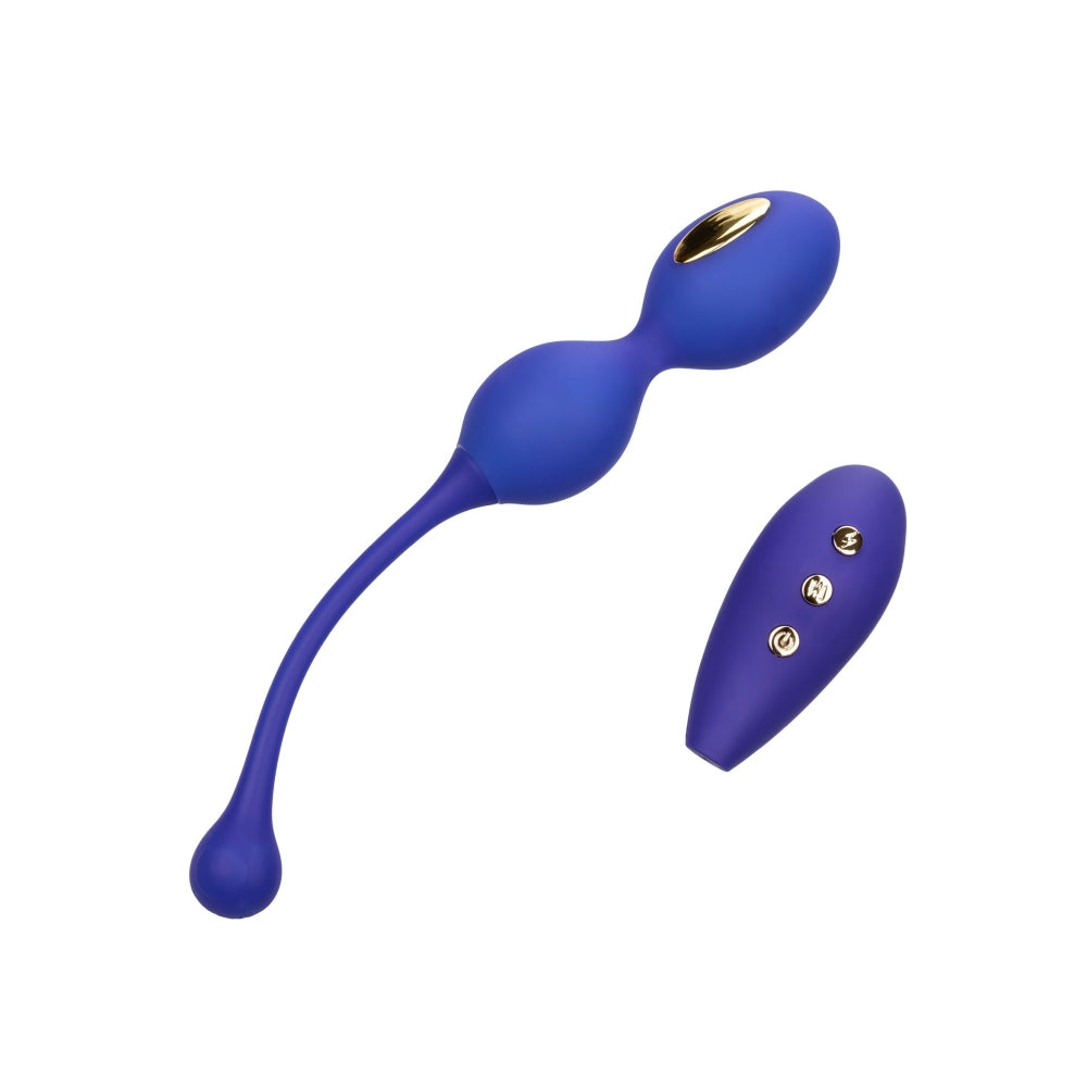 Exercitiu Kegel cu electrostimulare CalExotics Impulse Remote Dual pentru tonifierea muschilor pelvieni