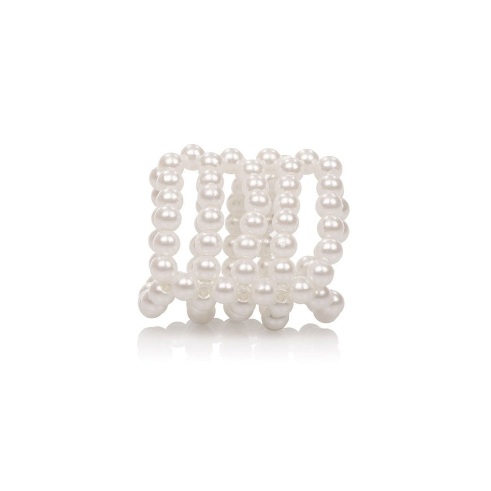 Masturbator din Perle CalExotics - perle stimulatoare sin ABS, sigure si confortabile pentru placere intensa - Design elastic si durabil - ideal pentru cupluri