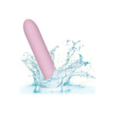 Mini vibrator Slay #CharmMe CalExotics din silicon cu 10 functii vibratii intense, reincarcabil si rezistent la apa, roz