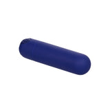 Mini vibrator CalExotics Rechargeable Hideaway Bullet cu 10 functii vibratii si carcasa de transport discreta, Albastru