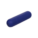Mini vibrator CalExotics Rechargeable Hideaway Bullet cu 10 functii vibratii si carcasa de transport discreta, Albastru