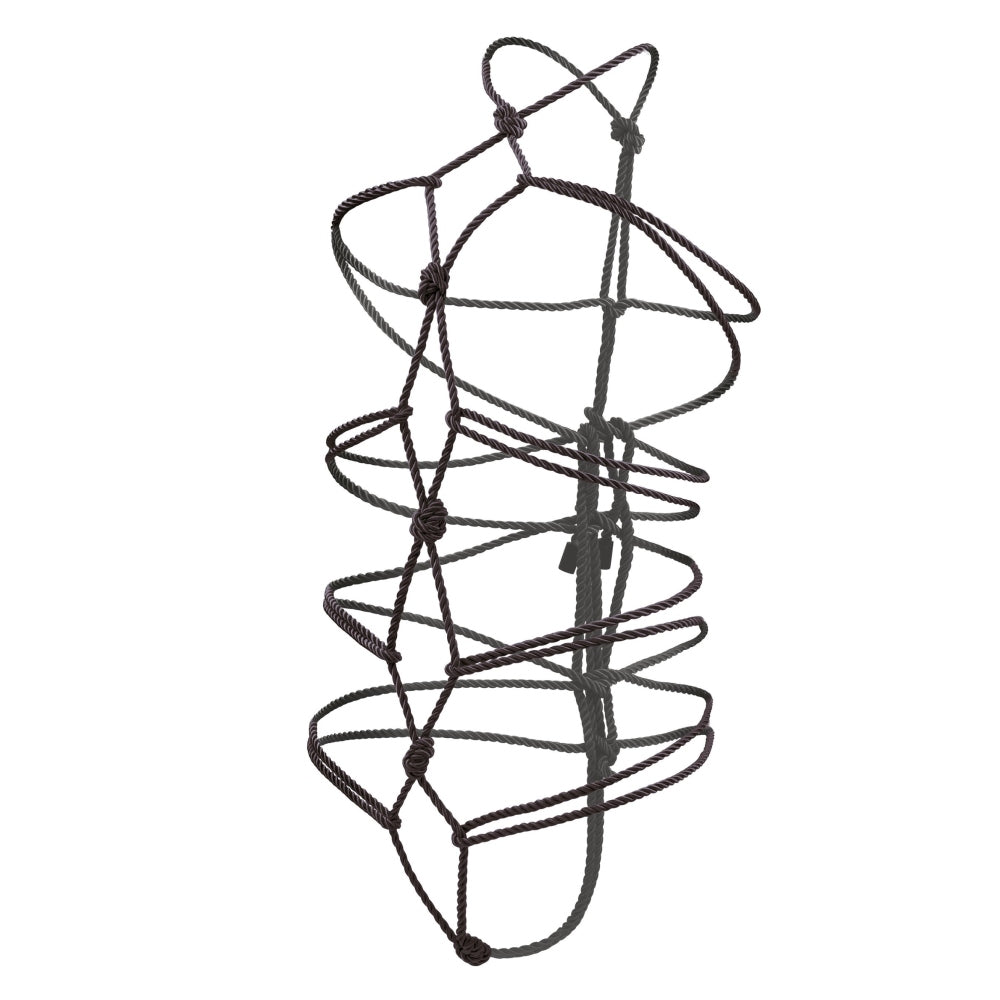 Sfoara Bondage CalExotics Boundless Negru 10 m - material sigur pentru piele, durabil si confortabil - ideal pentru jocuri BDSM in cuplu care exploreaza arta imobilizarii - design versatil si multifunctional