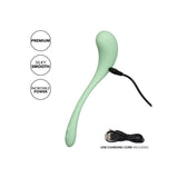 Vibrator Wand Elle Silicon, Vernil, 10 Moduri Vibratii, 18.5 cm