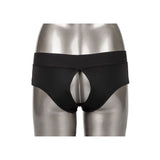 Boxeri Strap-on CalExotics Backless XXL/3XL - ham tip boxeri deschis la spate, conceput pentru confort - Inel O intarit, compatibil cu diverse dildo-uri - Usor de intretinut, lavabil la masina