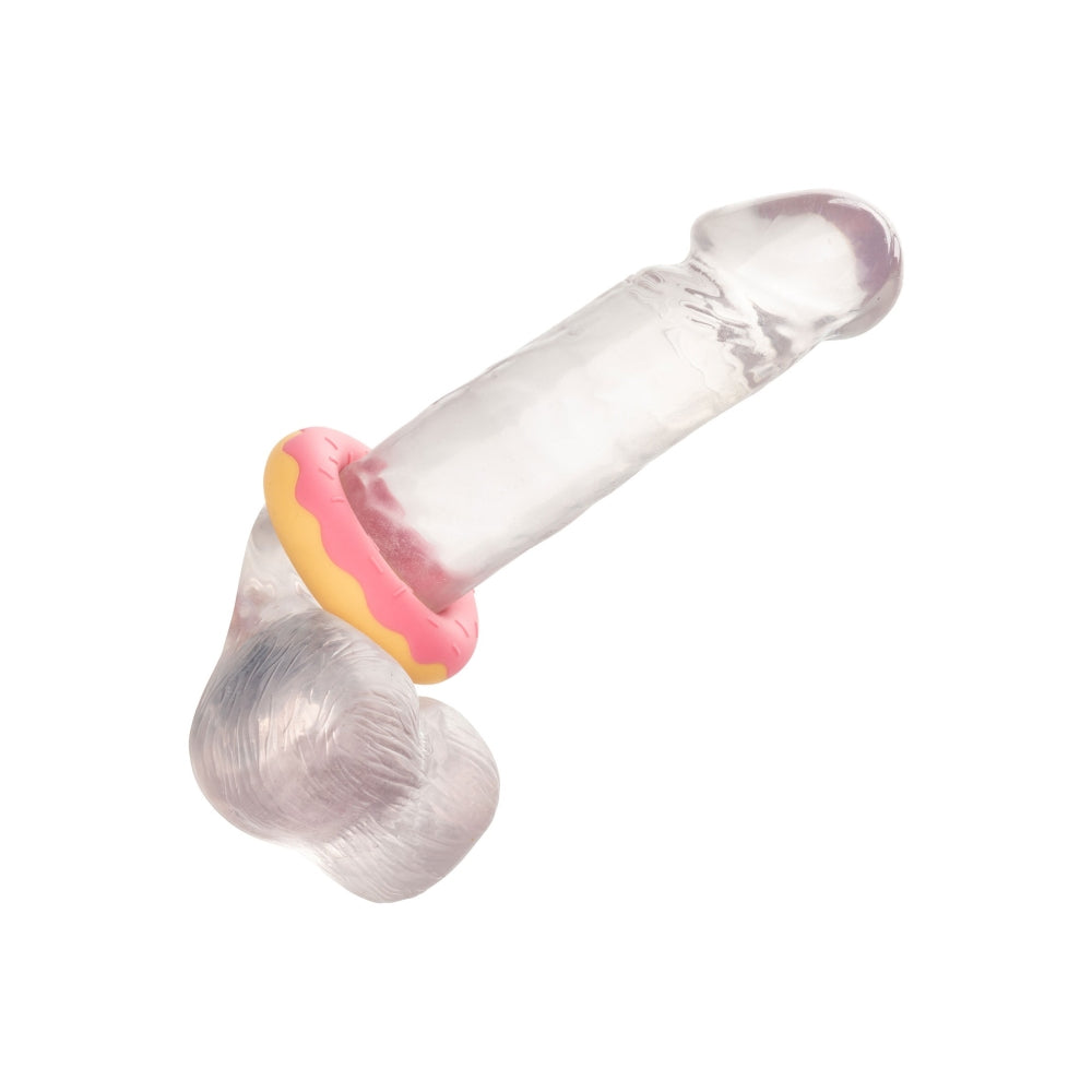 Inel erectie din silicon CalExotics Naughty Bits Dickin' Donuts pentru grosime si sustinere