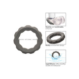 Inel Erectie Silicon Lichid CalExotics Alpha - Suport pentru Erectie si Cresterea Rezistentei, gri