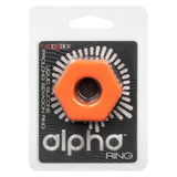 Inel pentru penis CalExotics Alpha Liquid Silicone Prolong Sexagon din silicon lichid pentru erectie de lunga durata