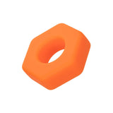 Inel pentru penis CalExotics Alpha Liquid Silicone Prolong Sexagon din silicon lichid pentru erectie de lunga durata