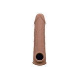 Prelungitor penis CalExotics Performance Maxx Life-Like Extension 22.5 cm din silicon lichid cu 5 cm lungime extra