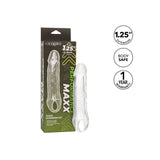 Prelungitor penis transparent CalExotics Performance Maxx Clear Extension 17.7 cm pentru grosime si lungime extra