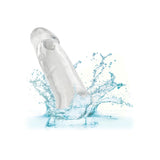 Prelungitor penis transparent CalExotics Performance Maxx Clear Extension 17.7 cm pentru grosime si lungime extra
