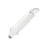 Prelungitor penis transparent CalExotics Performance Maxx Clear Extension 21 cm pentru grosime si lungime extra