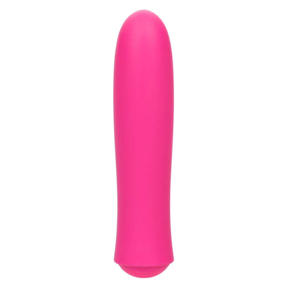 Mini Vibrator masator personal CalExotics Kyst T.C.B. cu 10 functii vibratie si finisaj matasos, Roz