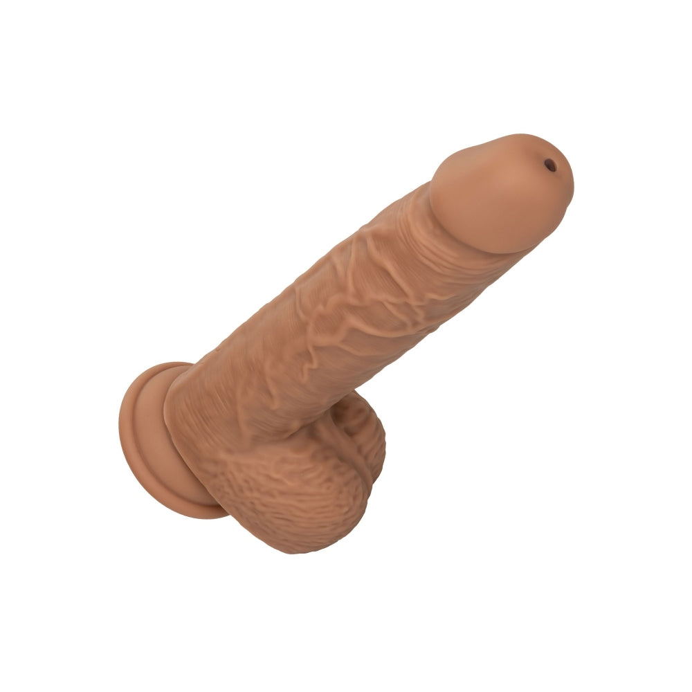 Dildo Vibrator reincarcabil CalExotics Squirting Stick cu functie de ejaculare realista si 10 viteze vibratie