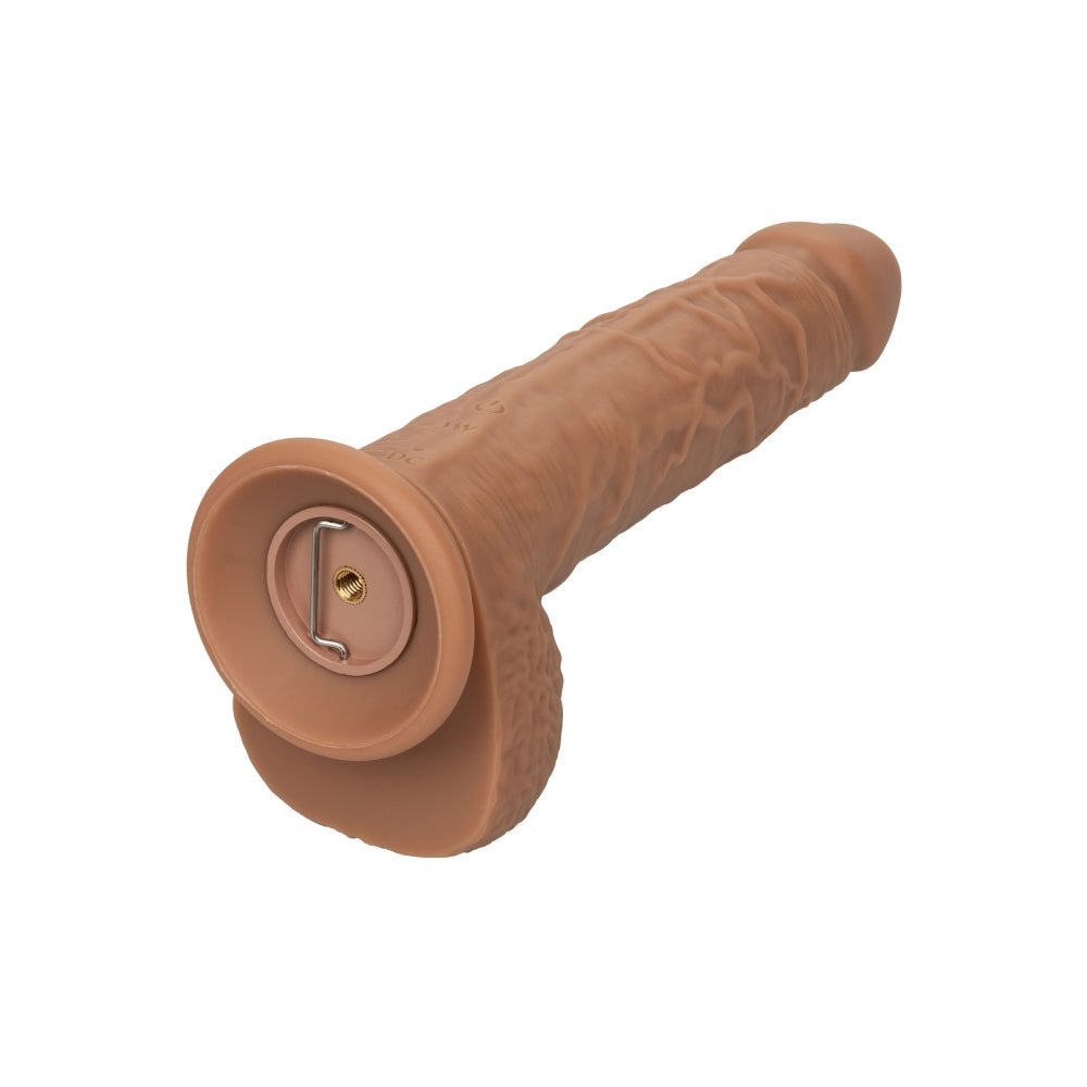 Dildo Vibrator reincarcabil CalExotics Squirting Stick cu functie de ejaculare realista si 10 viteze vibratie