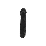 Dildo Dublu CalExotics AC/DC Dong - Negru, 34 cm - Dildo in forma de U cu doua capete distincte - Flexibil si confortabil - Ideal pentru satisfactie solo sau in cuplu