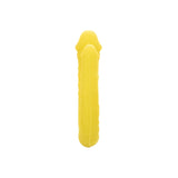 Dildo Dublu CalExotics AC/DC Dong - Galben, 34 cm - Dildo in forma de U cu doua capete distincte - Flexibil si confortabil - Ideal pentru satisfactie solo sau in cuplu