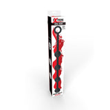 Bile Anale Medii Hidden Desire Extreme cu Greutate Ridicata - Negru, 34 cm - Fabricate 100% din Silicon - Ideal pentru senzatii intense - Capat inelat pentru control total