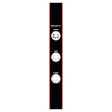 Bile Anale Medii Hidden Desire Extreme cu Greutate Ridicata - Negru, 34 cm - Fabricate 100% din Silicon - Ideal pentru senzatii intense - Capat inelat pentru control total